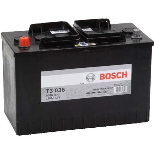 Аккумулятор Bosch 6 CT-110-L T3 0092T30361