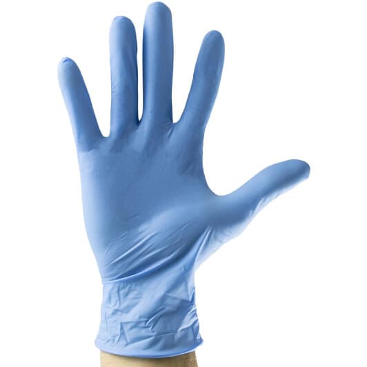 Перчатки бытовые JBM нитриловые синий