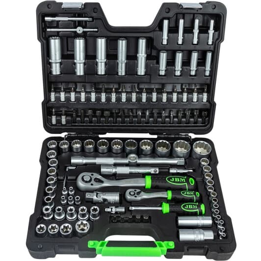 Набор инструментов JBM 54036 1/2", 1/4" 113 шт.