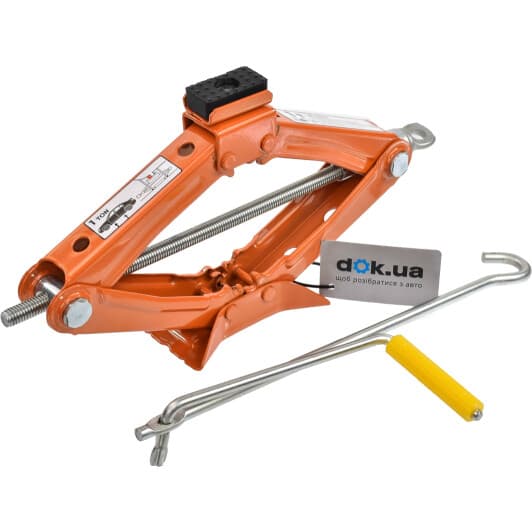 Домкрат Elegant ромбоподібний гвинтовий 1 т 100820