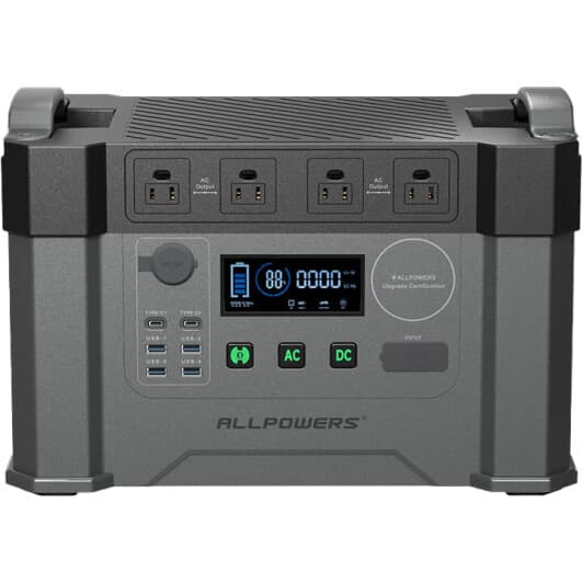 Зарядная станция ALLPOWERS S2000 2000 W 1500Wh / 405405mAh