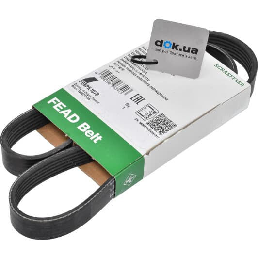 FB6PK1078 INA Поліклиновий ремінь