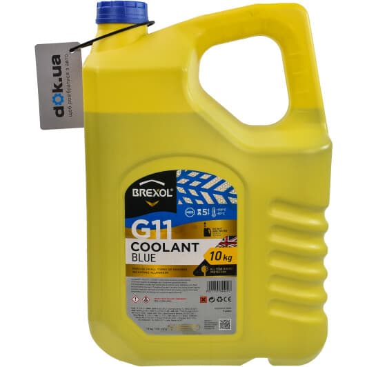 Brexol G11 синій -32 °C, 10 л (ANTF022) готовий антифриз