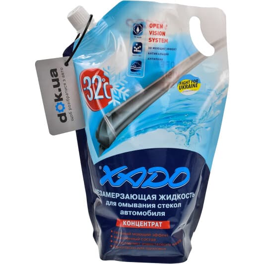 Концентрат омывателя Xado зимний -32 °С фруктовый салат (2 л)