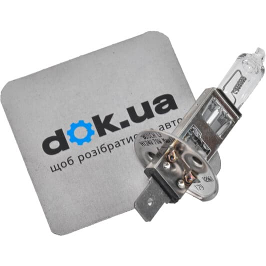 Автолампа Bosch Trucklight Maxlife H1 P14,5s 70 W прозора 1987302712