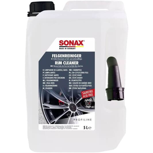 Очиститель дисков Sonax ProfiLine Felgen Reiniger 230500 5000 мл