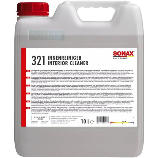 Очиститель салона Sonax Interior Cleaner 10000 мл