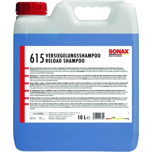 Автошампунь Sonax Reload Shampoo