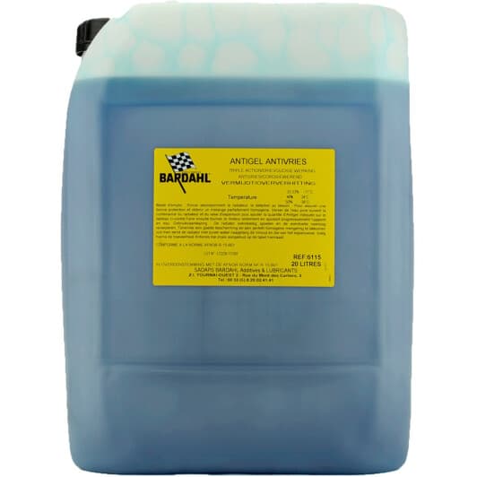 Bardahl LCR G11 синий 20 л (6115) концентрат антифриза
