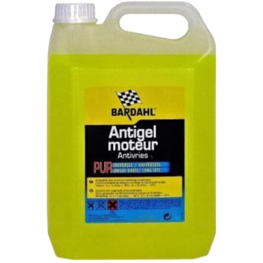 Концентрат антифризу Bardahl Antigel Universol G12/G12+ жовтий