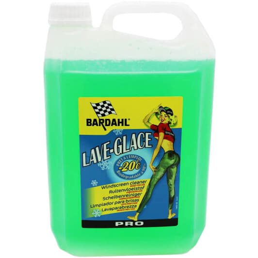Концентрат омывателя Bardahl Lave Glace зимний -20°С (5 л)