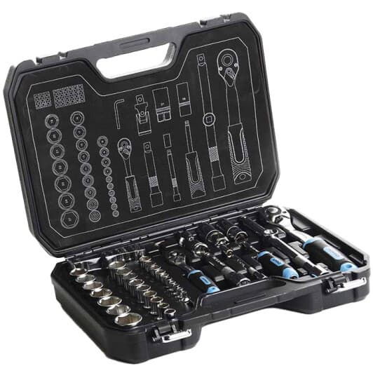 Набір бит та торцевих головок з тримачем та тріскачкою Apro 251473 36 шт.