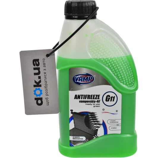 VAMP CT11 G11 зеленый -30 °C готовый антифриз