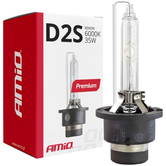 Автолампа Amio Premium D2S 35 W прозрачная 01976