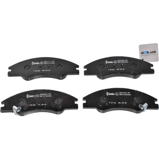 P 30 042 Brembo Гальмівні колодки для Kia Cerato