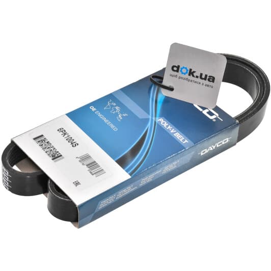 6PK1004S Dayco Поліклиновий ремінь