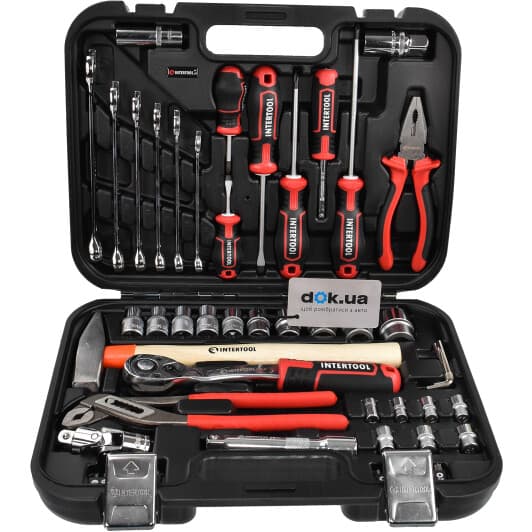 Набір інструментів Intertool Storm ET-8056 1/2" 56 шт.