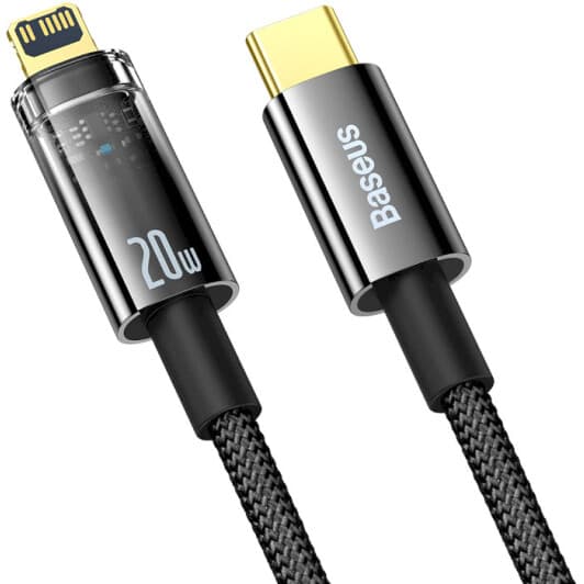 Кабель Baseus Explorer Series CATS000001 Apple Lightning - type-C 1 м