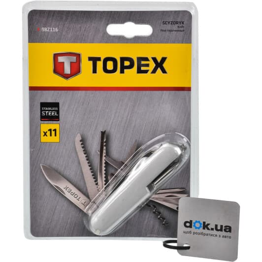 Швейцарський ніж Topex 98Z116