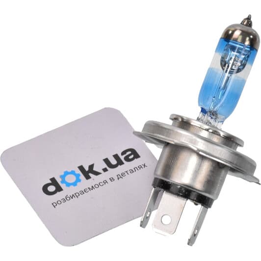 Автолампа Osram Night Breaker 200 H4 P43t 60 W прозоро-блакитна 64193NB200