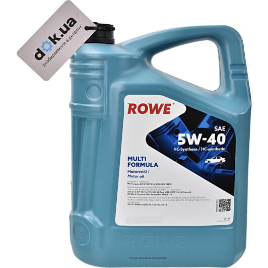 Rowe Multi Formula 5W-40 (5 л) моторна олива