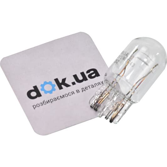 Автолампа Toyota / Lexus / Daihatsu W21/5W W3x16q 21 W прозрачная 9098113044