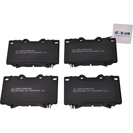 05P1050 LPR Тормозные колодки