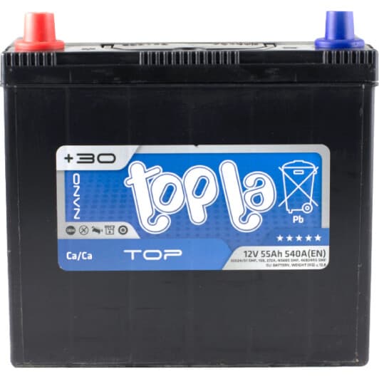 Аккумулятор Topla 6 CT-55-L Top TSTEJ551S