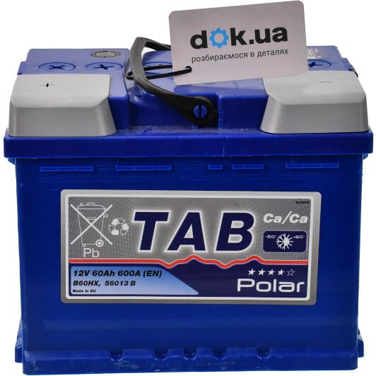 Аккумулятор TAB 6 CT-60-L Polar Blue 121160
