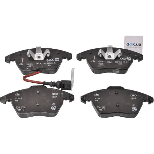 3C0698151C VAG Гальмівні колодки