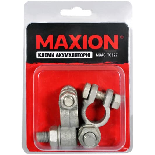 Клеммы АКБ Euro Type 1 Maxion MXACTC227M8