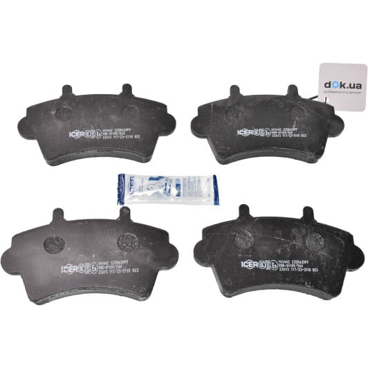 141442 Icer Гальмівні колодки