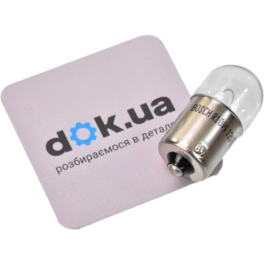 Автолампа Bosch R10W BA15s 10 W прозрачная 1987302816