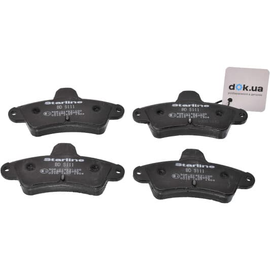 BD S111 Starline Тормозные колодки