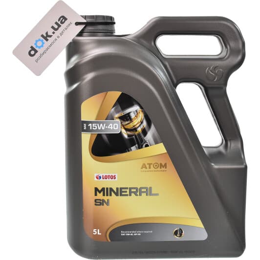 LOTOS Mineral 15W-40 (5 л) моторна олива