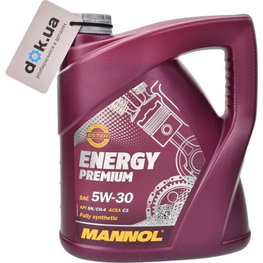 Mannol Energy Premium 5W-30 (4 л) моторна олива