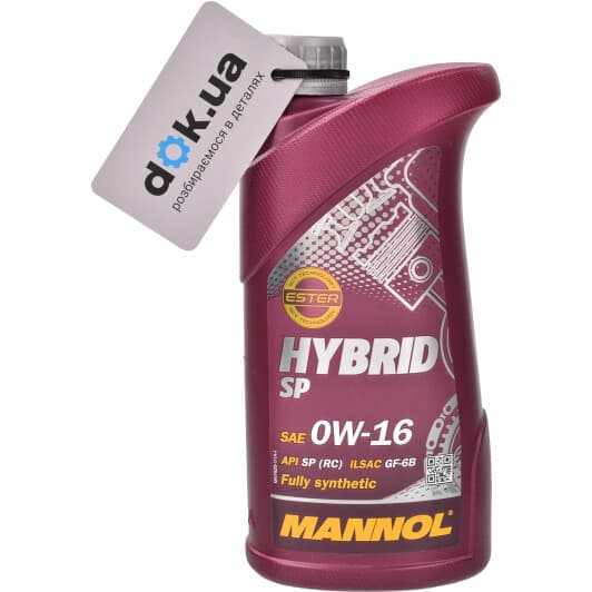 Mannol Hybrid SP 0W-16 (1 л) моторна олива