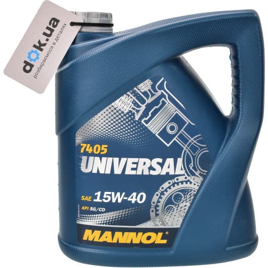 Mannol Universal 15W-40 (3 л) моторное масло