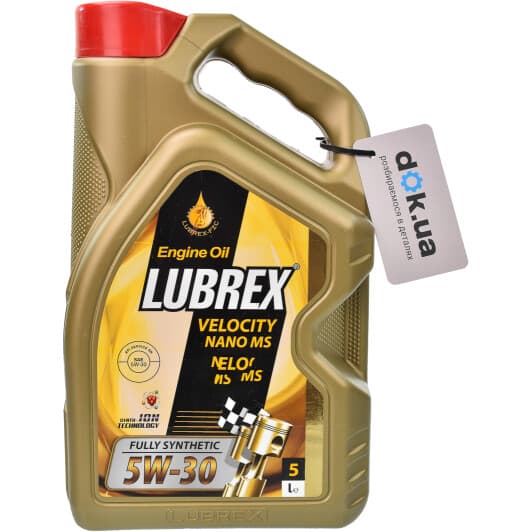 Lubrex Velocity Nano MS 5W-30 (5 л) моторна олива