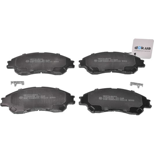 j3608000 Herth+Buss Тормозные колодки