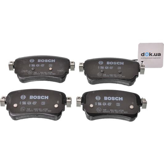 0986424437 Bosch Тормозные колодки