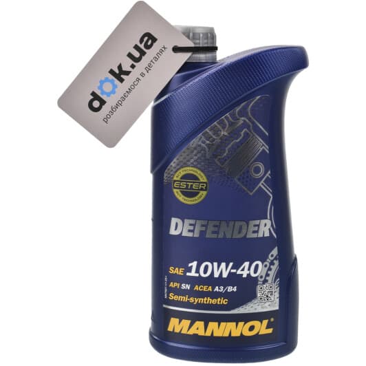 Mannol Defender 10W-40 (1 л) моторное масло