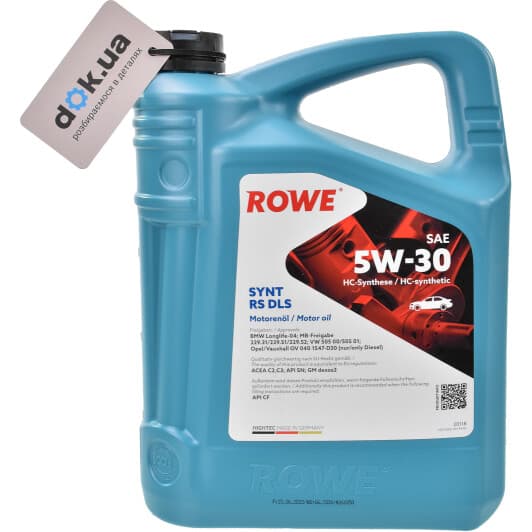 Rowe Synt RS DLS 5W-30 (4 л) моторна олива
