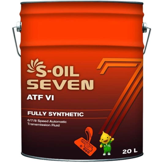 Трансмісійна олива S-Oil SEVEN ATF VI синтетична