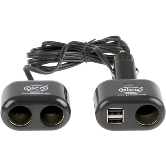 Разветвитель прикуривателя с USB Alca 511410