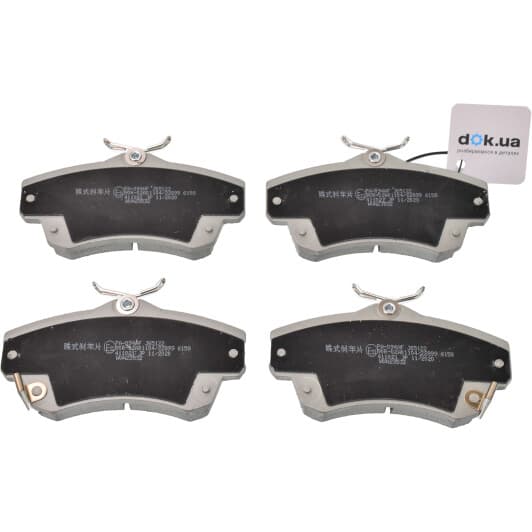 PA-094AF Japanparts Тормозные колодки