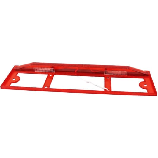 Рамка номерного знака Master Speed 18852 цвет красный