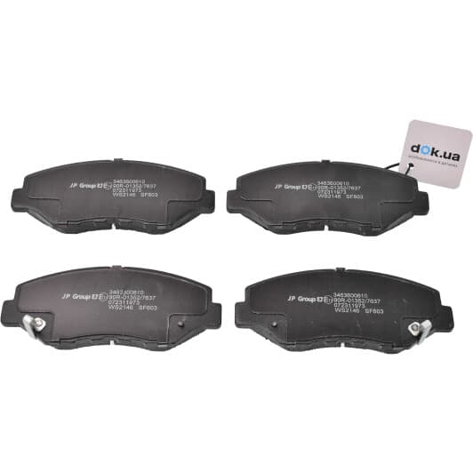 3463600610 JP Group Тормозные колодки