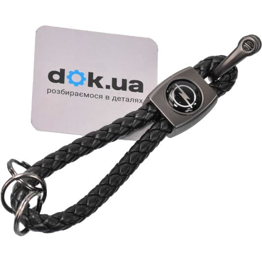 Брелок Vitol с логотипом Opel черный 52689