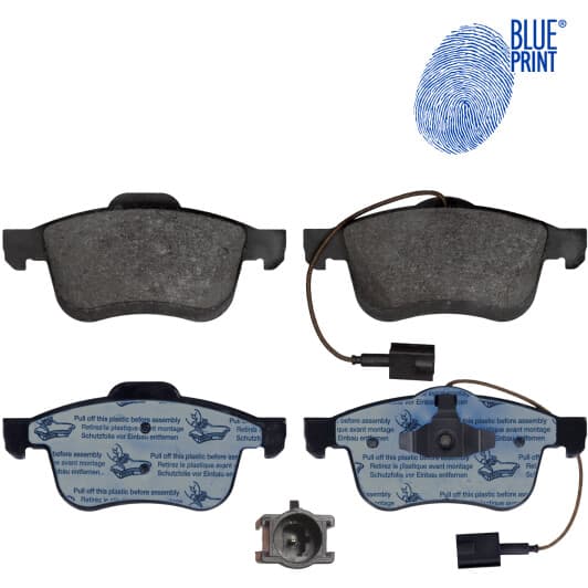 ADA104267 Blue Print Гальмівні колодки